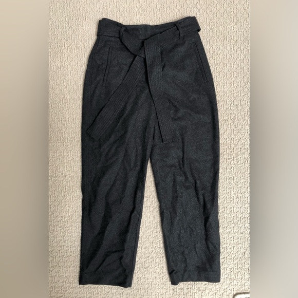 Wilfred tie front wool blend pant size 4 - Picture 2 of 10